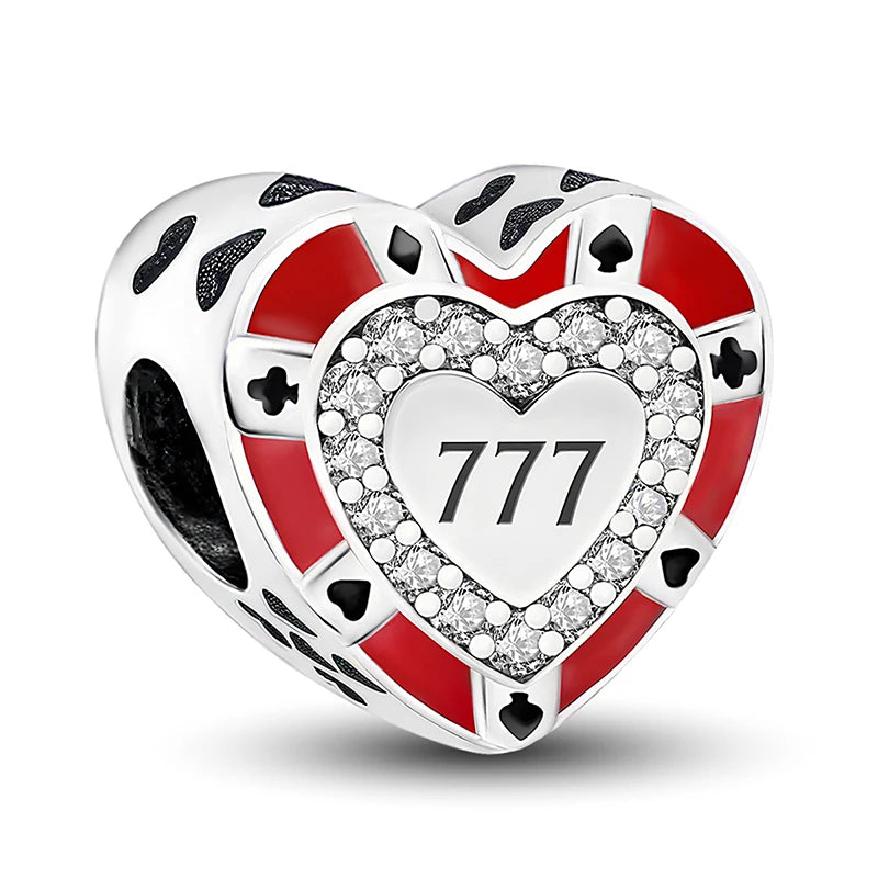 925 Silver Plated Love Heart Bead Venus De Milo DIY Bracelet Jewelry Gift