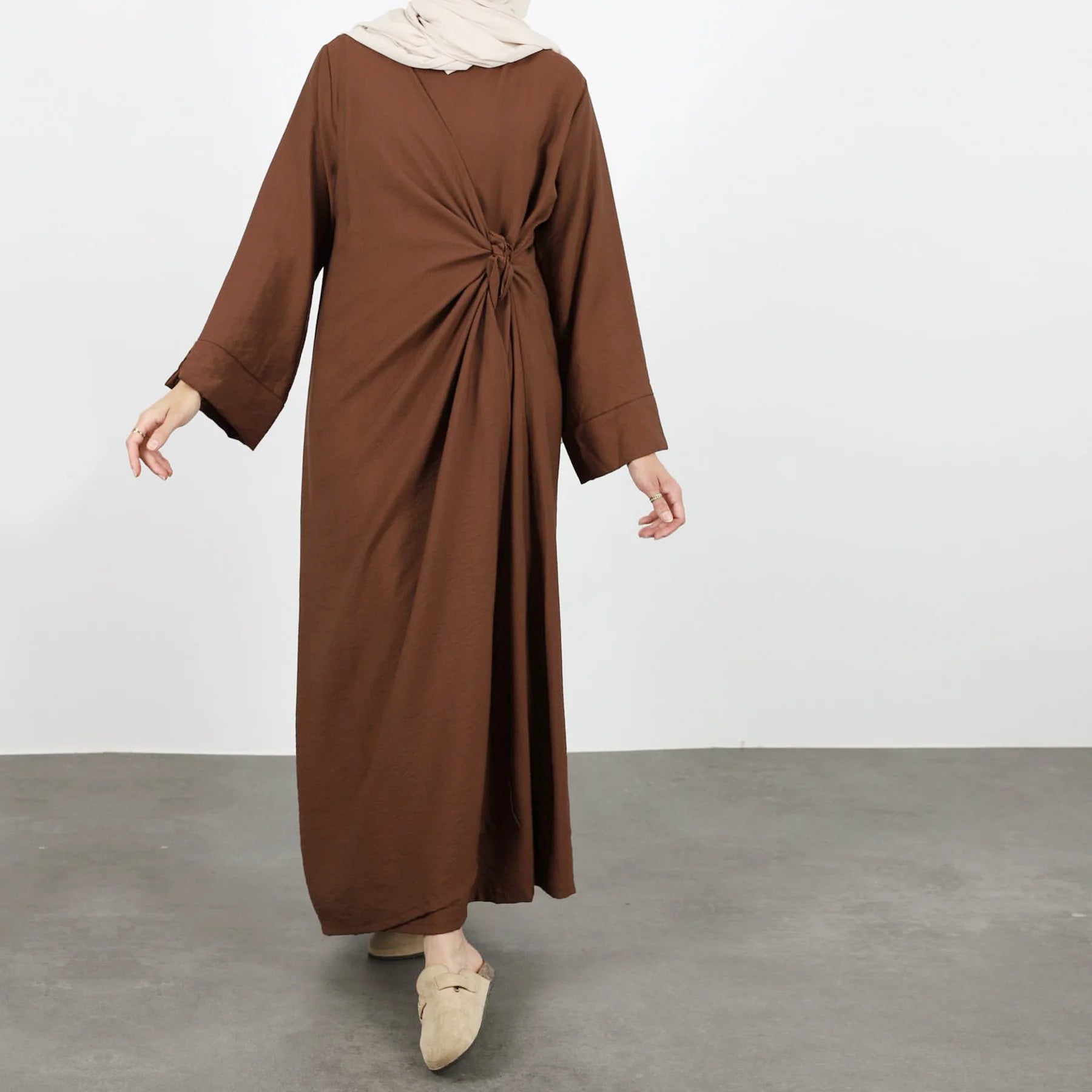 2024 Dubai Abaya Muslim Modest Dress for Women Eid Luxury Elegant Robe
