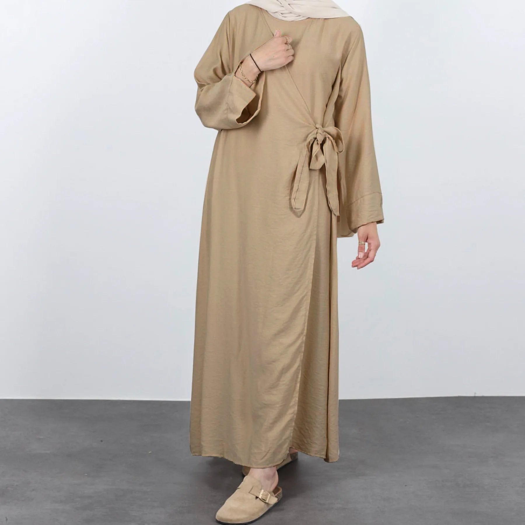 2024 Dubai Abaya Muslim Modest Dress for Women Eid Luxury Elegant Robe