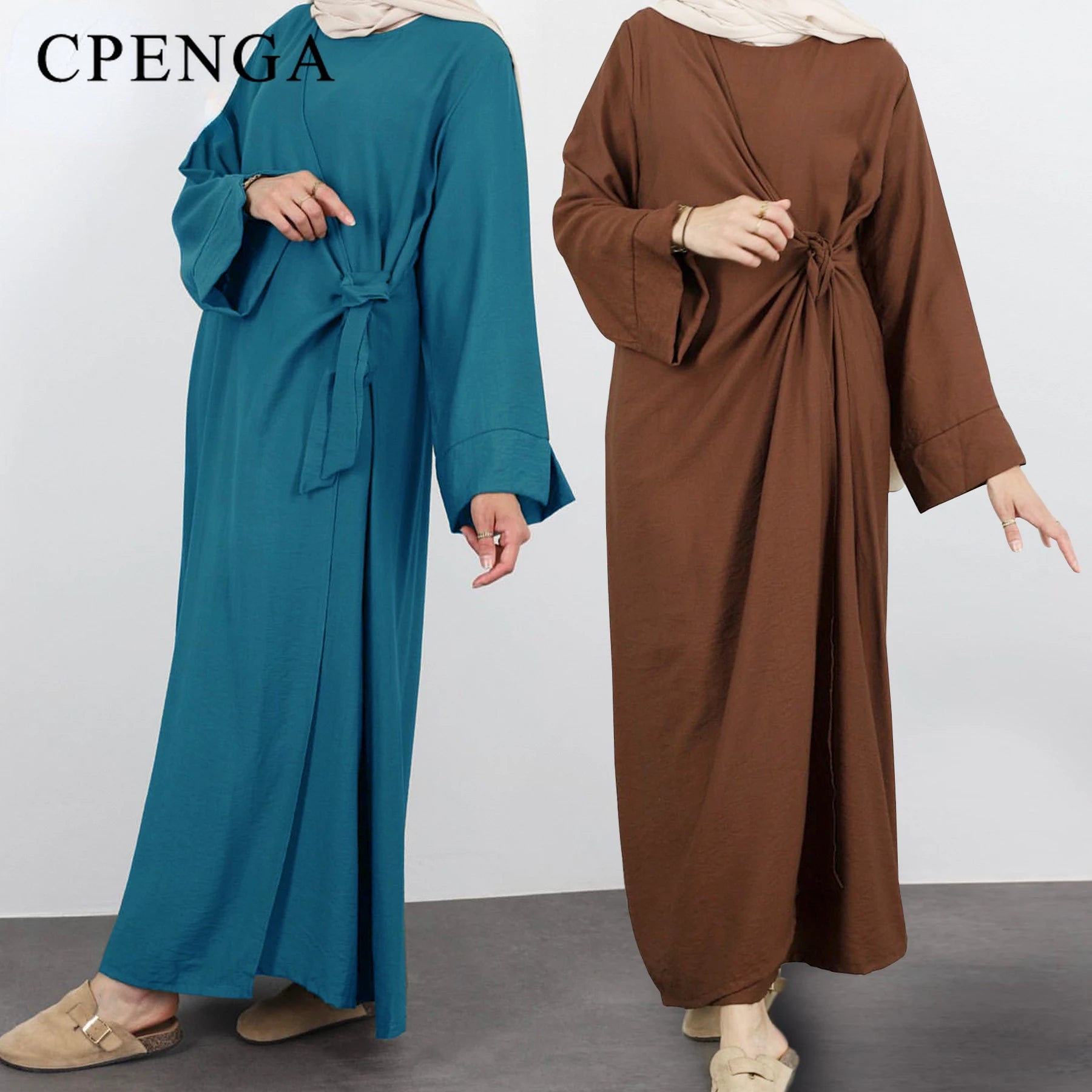 2024 Dubai Abaya Muslim Modest Dress for Women Eid Luxury Elegant Robe