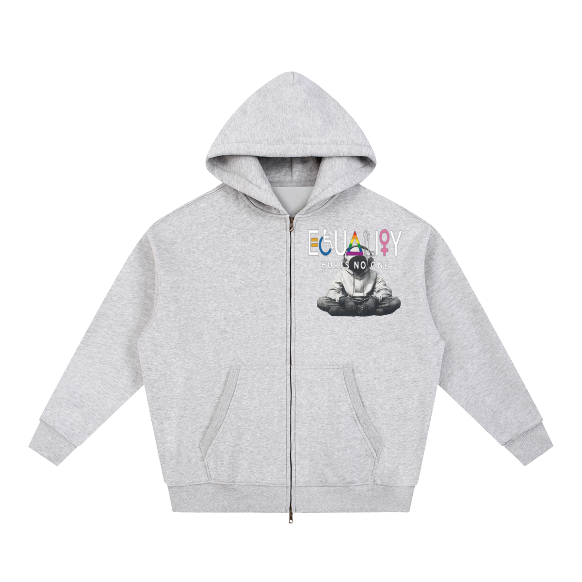Essential Oversized Fleece Boxy Hoodie