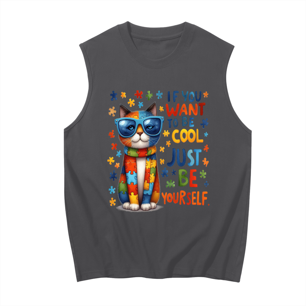Men's Sleeveless Cotton Tank Top
