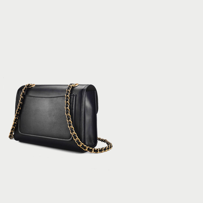 Genuine Leather Accordion Crossbody Bag – Chic & Versatile