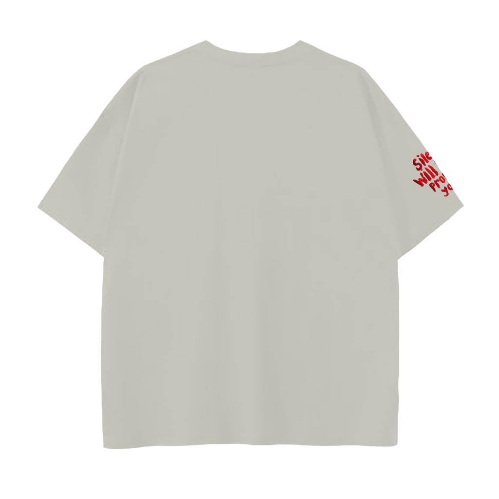 Drop Shoulder Cotton T-Shirt