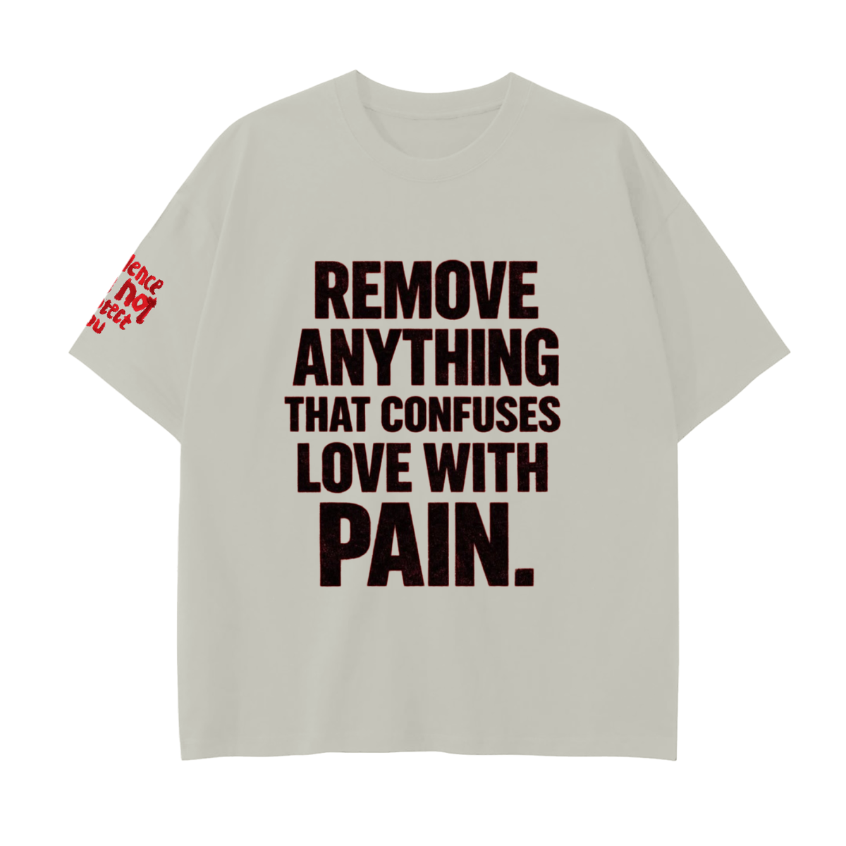 Drop Shoulder Cotton T-Shirt