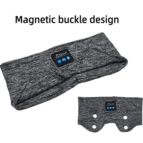 Soft Bluetooth sleep headband with built-in speakers — product view 2