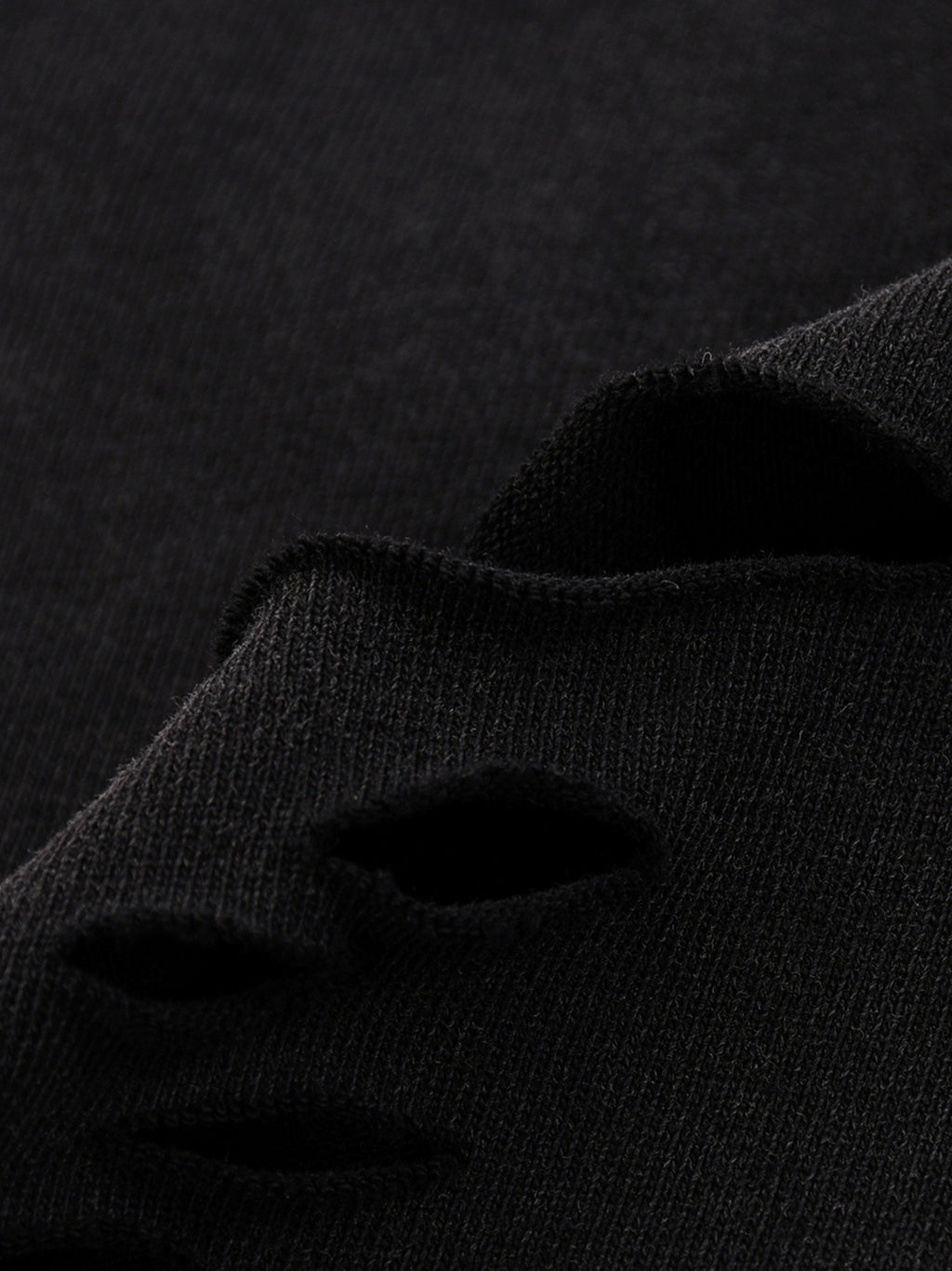 Snow Washed Raw-Hem T-Shirt